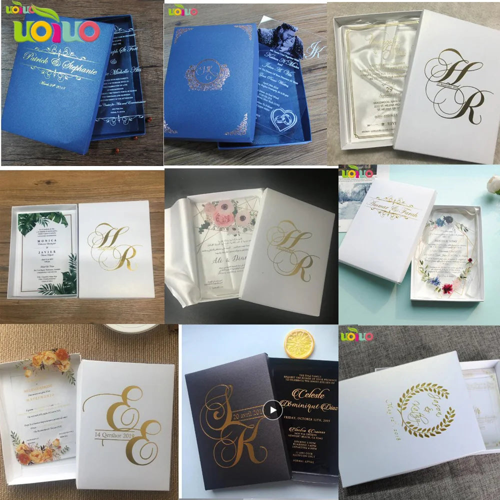 Hasma Acrylic Party Gift -  Click Save