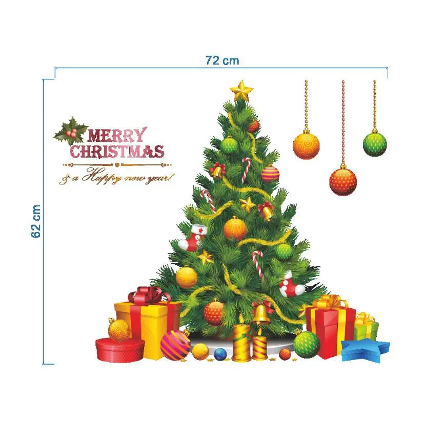 Christmas Wall Stickers -  Click Save