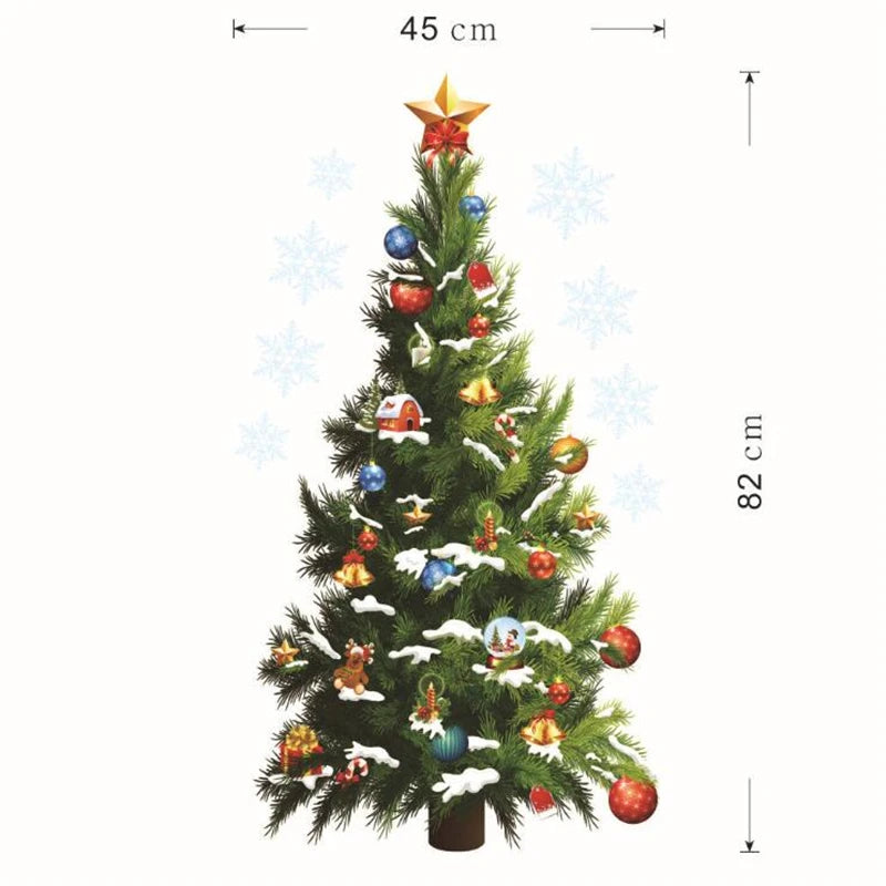 Christmas Wall Stickers -  Click Save