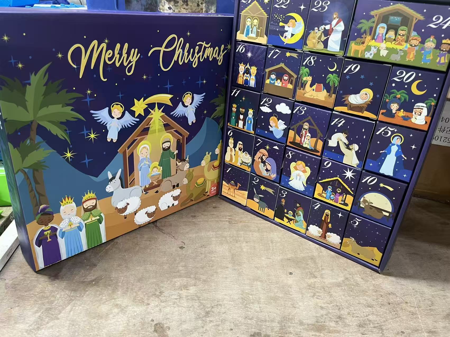 Christmas Advent Calendar Gift -  Click Save