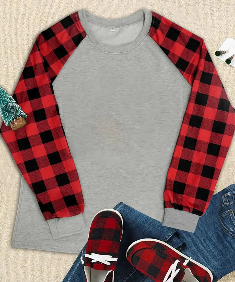 Women’s Christmas Sweatshirt -  Click Save