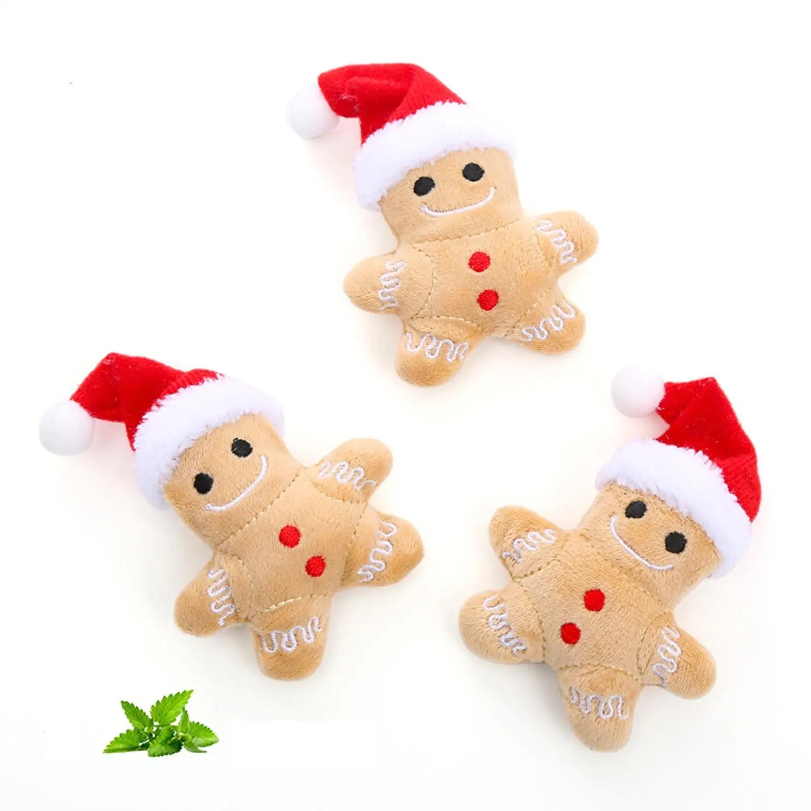 Christmas Gingerbread Cat Toy -  Click Save