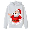 Cartoon Santa Christmas Hoodie -  Click Save