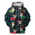 Christmas Santa Hoodie -  Click Save