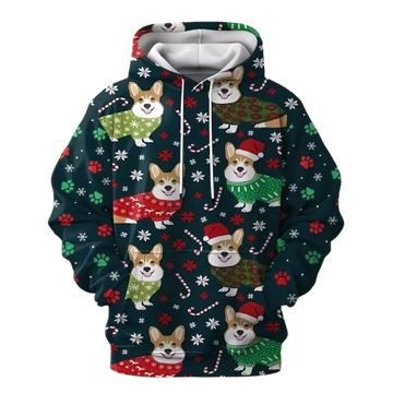 Christmas Santa Hoodie -  Click Save