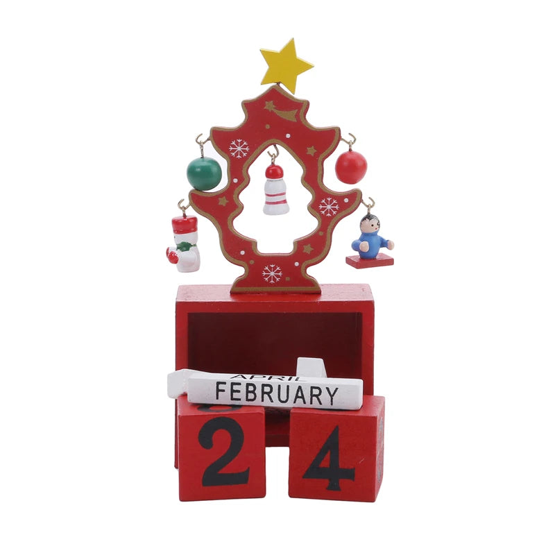 Wooden Christmas Countdown -  Click Save