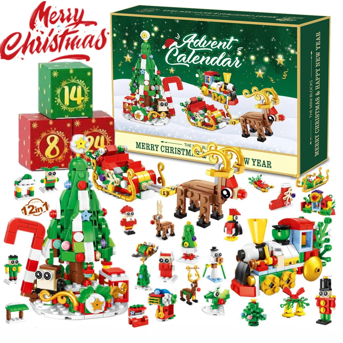 Christmas Advent Calendar Gift -  Click Save