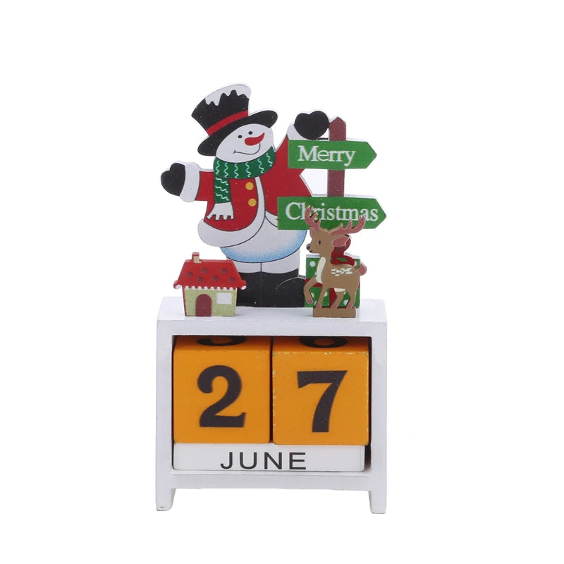 Wooden Christmas Countdown -  Click Save