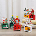 Wooden Christmas Countdown -  Click Save