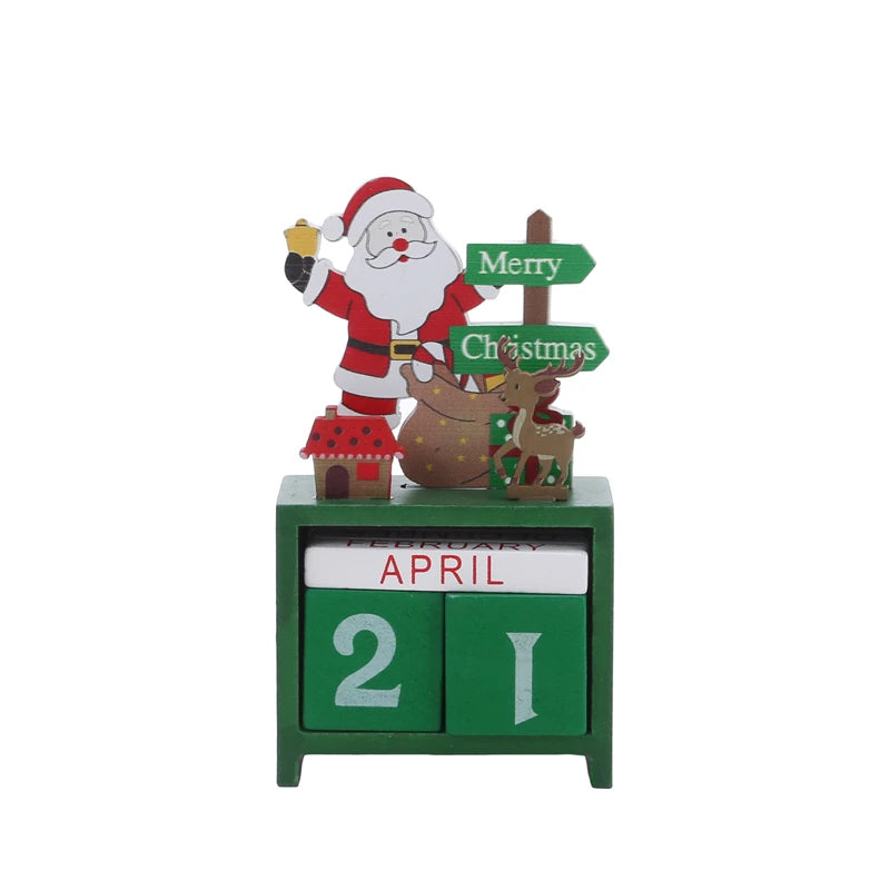 Wooden Christmas Countdown -  Click Save