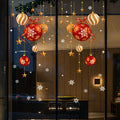 Christmas Window Stickers -  Click Save