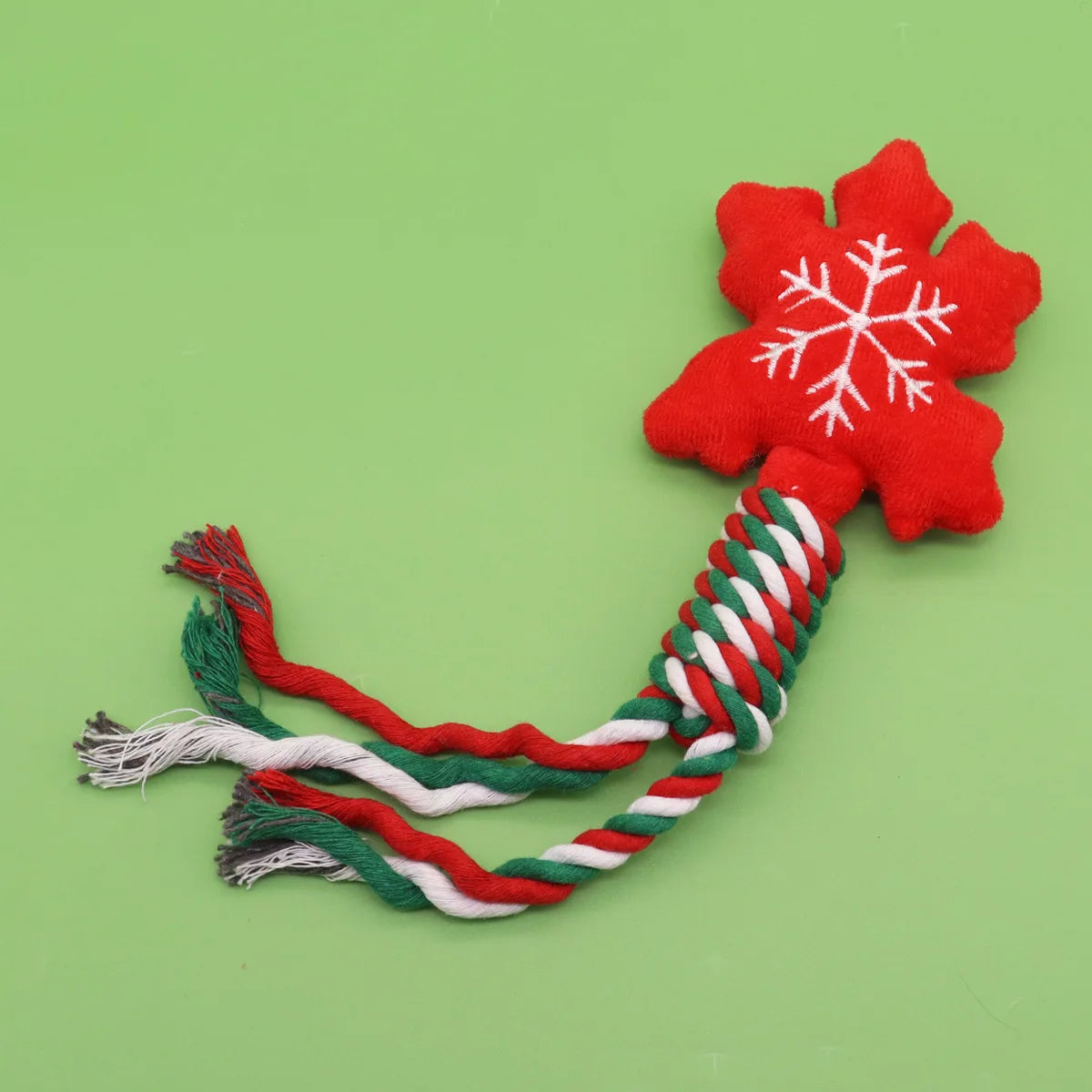 Festive Plush Chew Toy -  Click Save