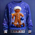 Snowflake Christmas Sweatshirt -  Click Save