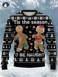 Ugly Christmas Sweatshirt -  Click Save