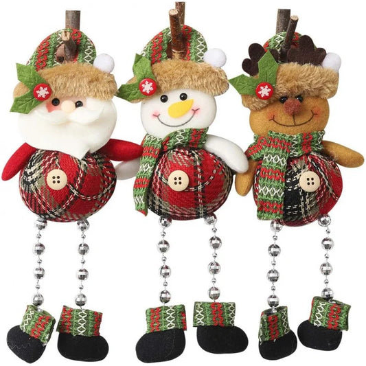 Santa Hanging Ornaments -  Click Save