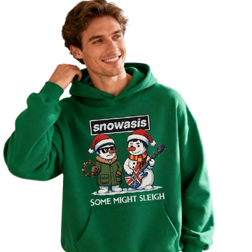 Snowasis Christmas Hoodie -  Click Save