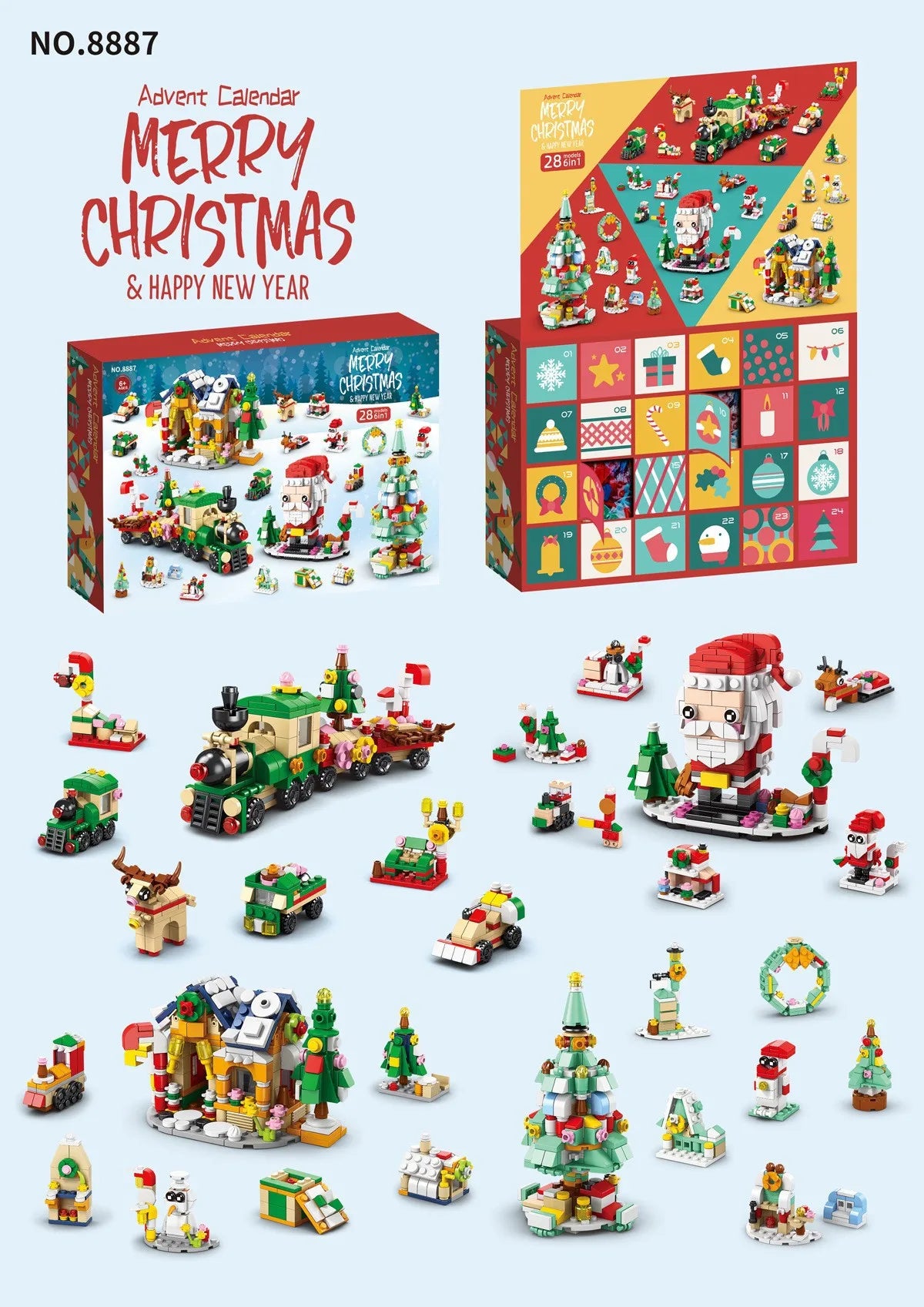 Christmas Advent Calendar Gift -  Click Save
