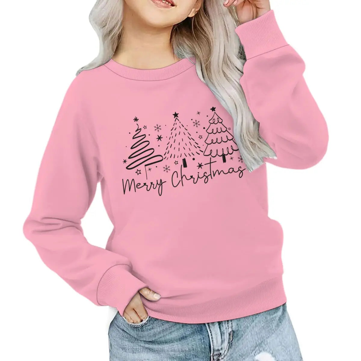 Christmas Tree Sweatshirt -  Click Save