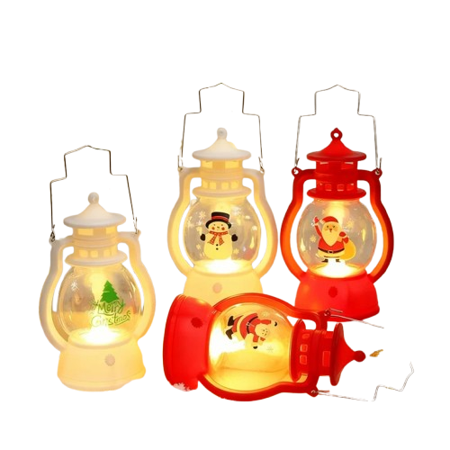 Christmas Santa Claus Lantern -  Click Save