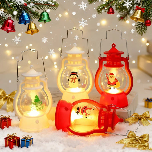 Christmas Santa Claus Lantern -  Click Save
