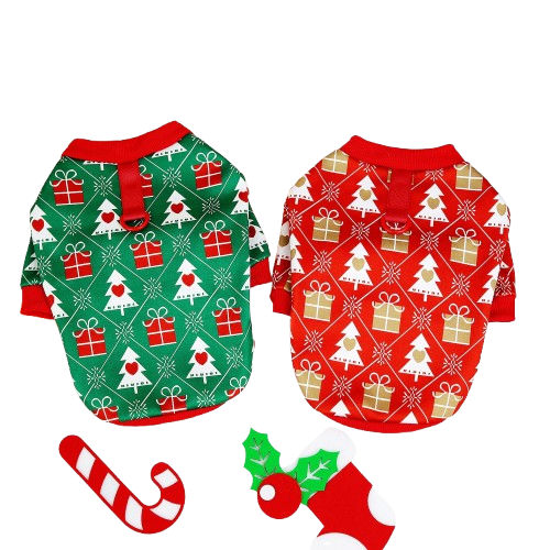 Festive Pet Christmas Outfit -  Click Save