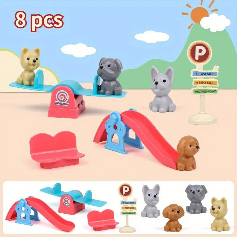 Dog Family Toy Set -  Click Save