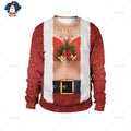 Ugly Christmas Sweatshirt -  Click Save