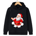 Cartoon Santa Christmas Hoodie -  Click Save