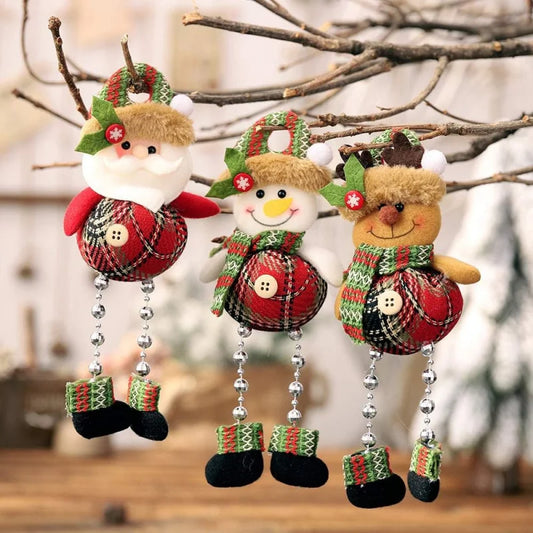 Santa Hanging Ornaments -  Click Save