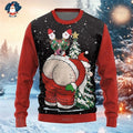 Ugly Christmas Sweatshirt -  Click Save
