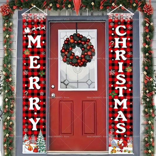 Christmas Door Banner -  Click Save