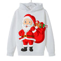 Cartoon Santa Christmas Hoodie -  Click Save