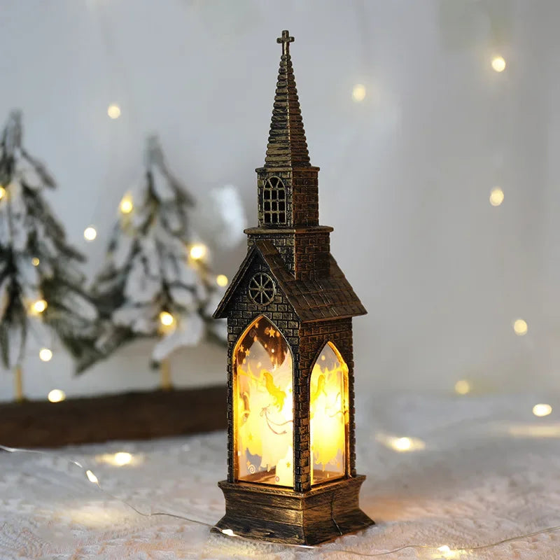 Christmas Church Lantern -  Click Save
