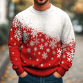 Snowflake Christmas Sweatshirt -  Click Save