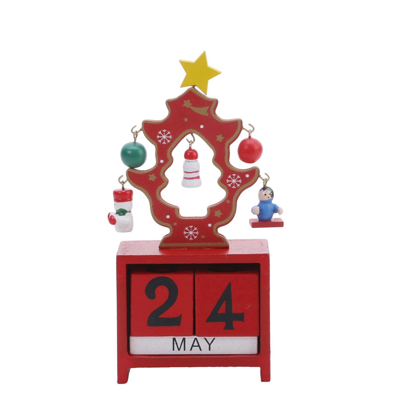 Wooden Christmas Countdown -  Click Save