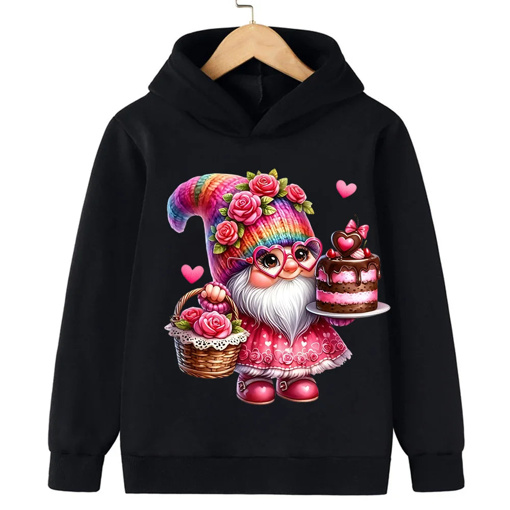 Cartoon Santa Christmas Hoodie -  Click Save