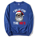 Funny Santa Sweatshirt -  Click Save