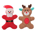 Plush Christmas Dog Toy -  Click Save