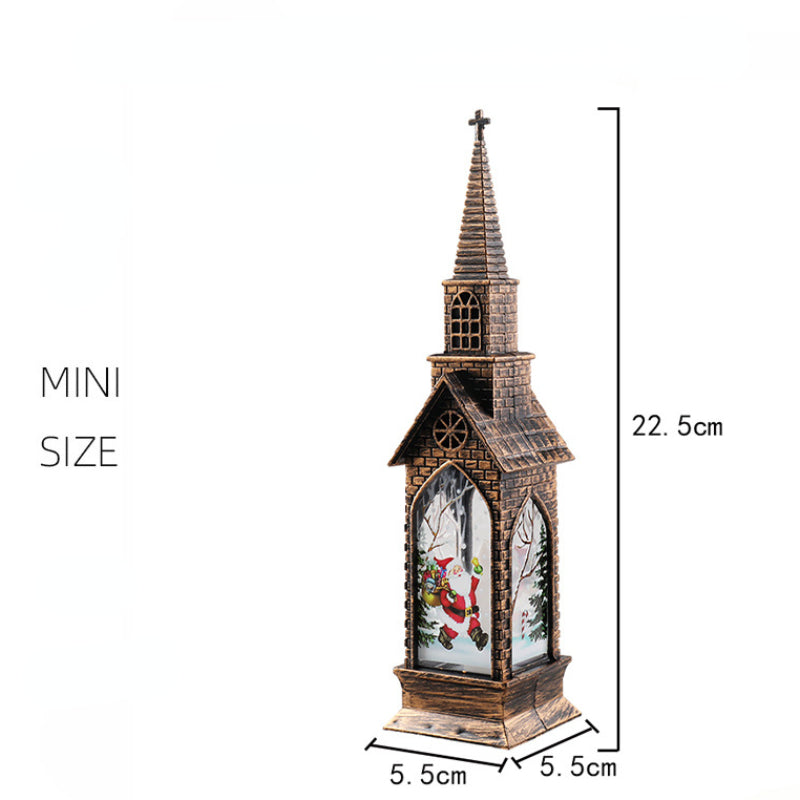Christmas Church Lantern -  Click Save