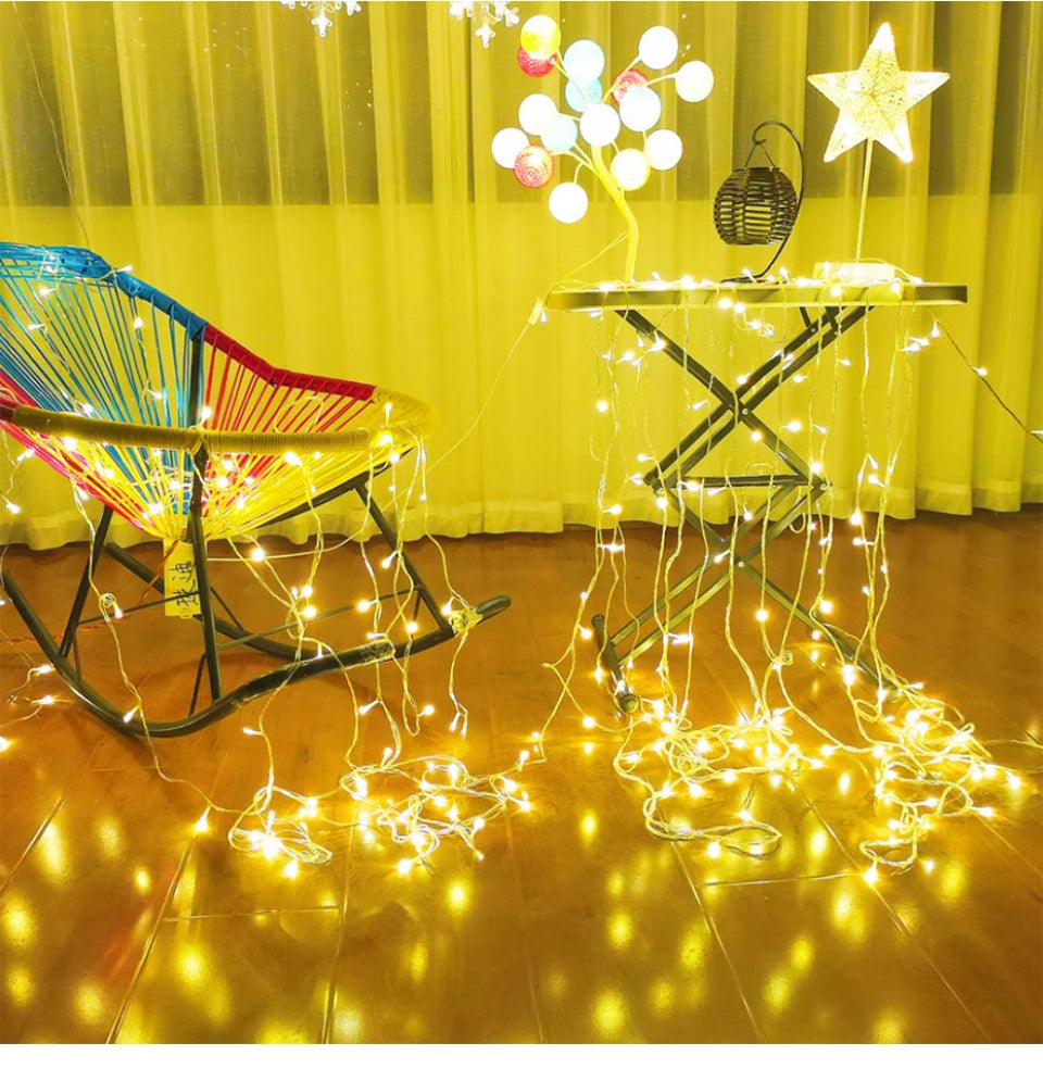 Christmas Fairy Lights Decoration -  Click Save