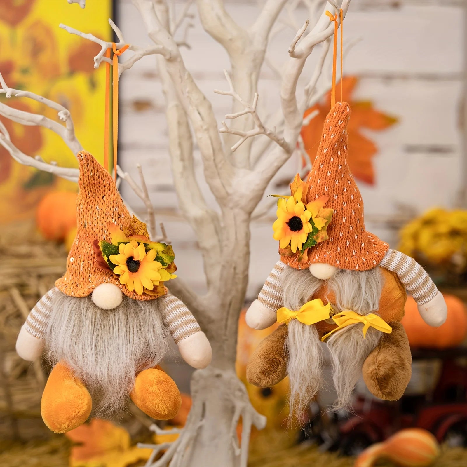 Thanksgiving Decorative Sunflowers -  Click Save