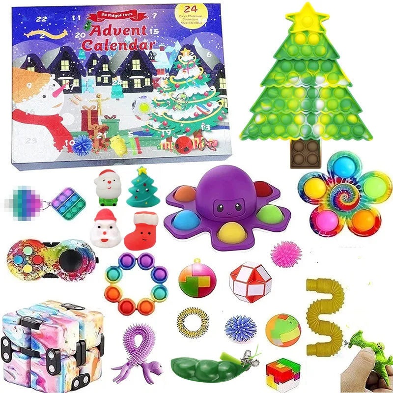 Christmas Advent Calendar Gift -  Click Save