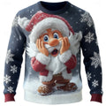 Snowflake Christmas Sweatshirt -  Click Save