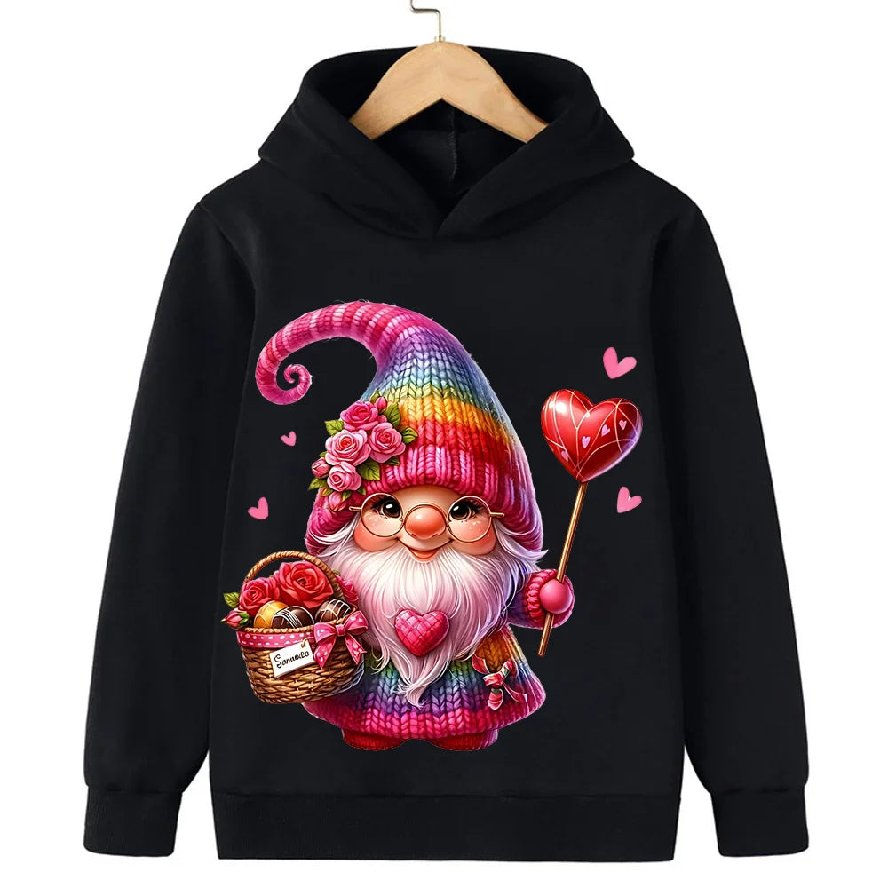 Cartoon Santa Christmas Hoodie -  Click Save