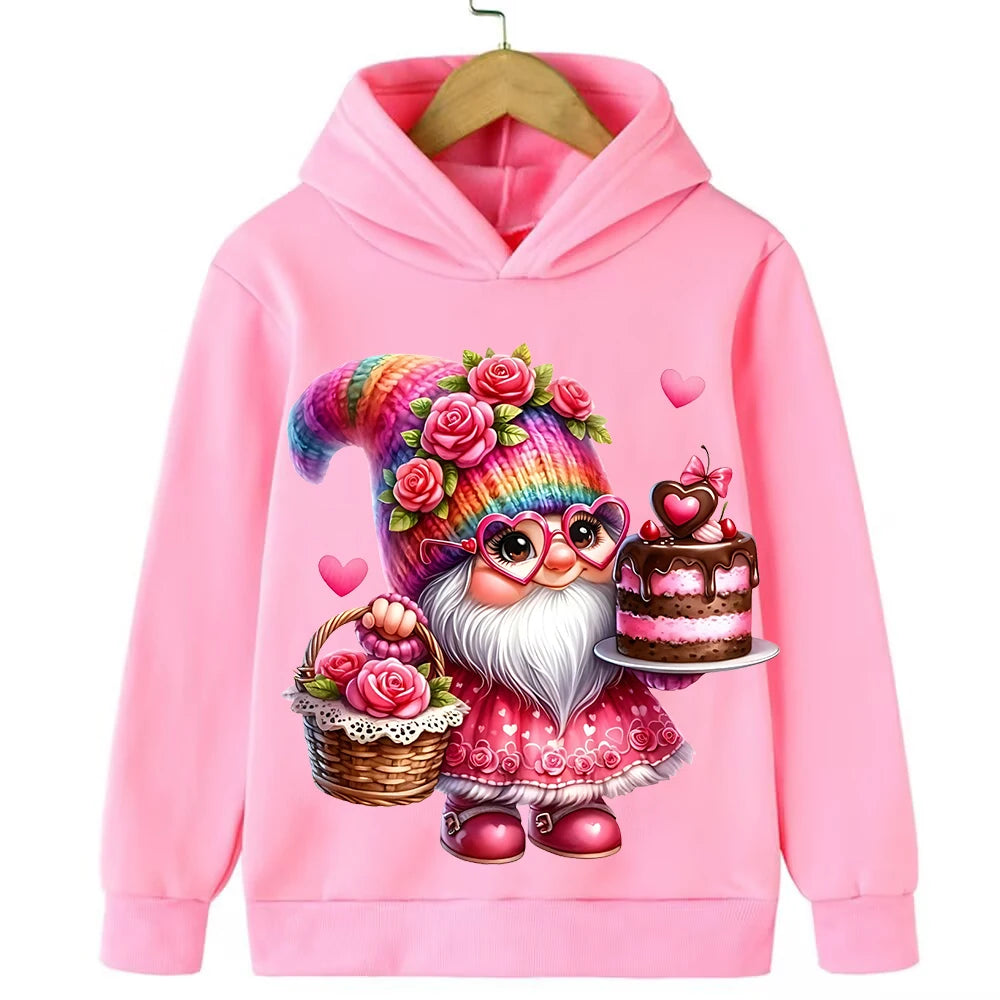 Cartoon Santa Christmas Hoodie -  Click Save