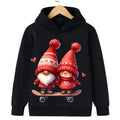 Cartoon Santa Christmas Hoodie -  Click Save