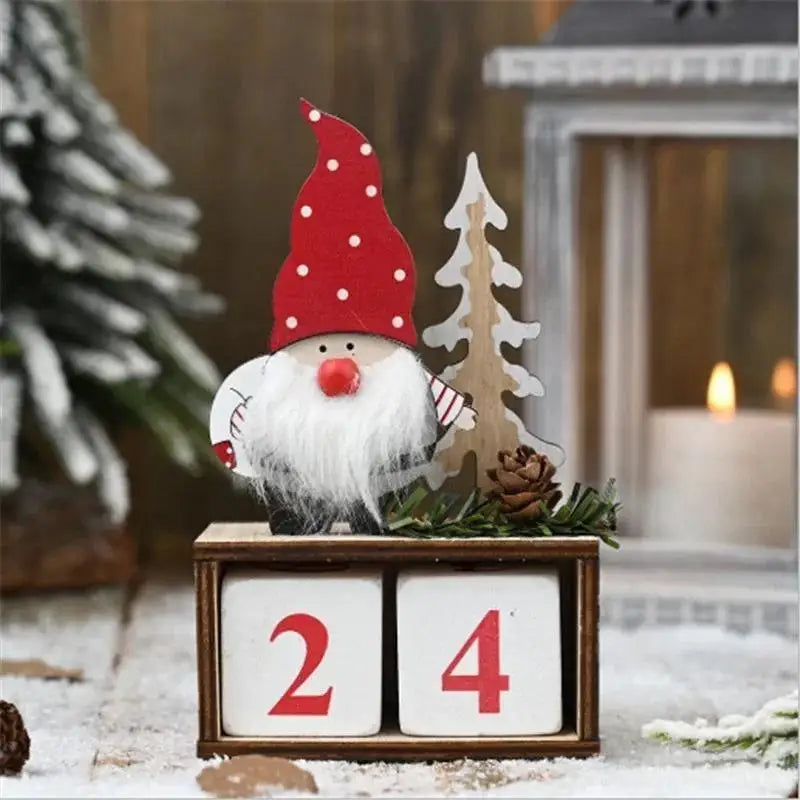 Wooden Christmas Calendar -  Click Save