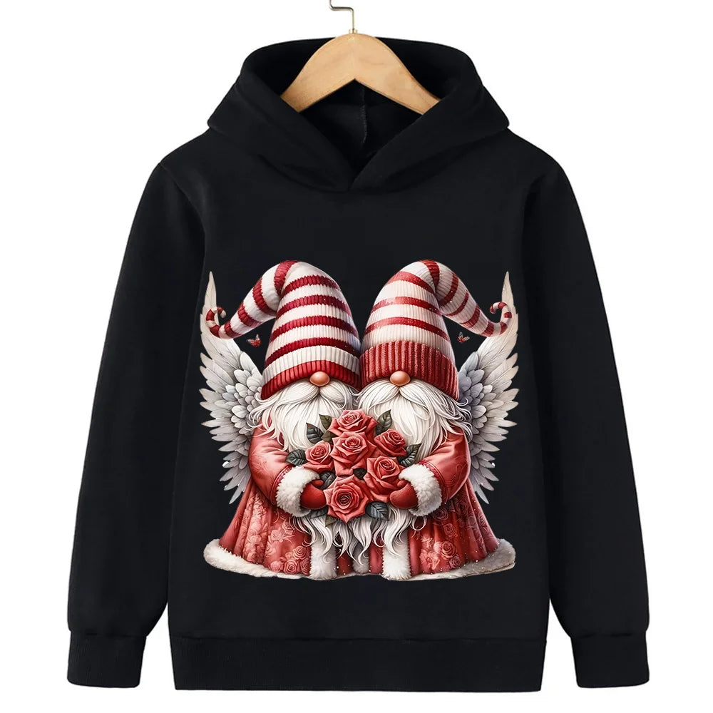Cartoon Santa Christmas Hoodie -  Click Save