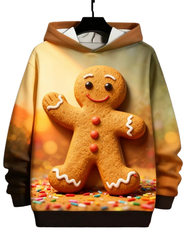 Gingerbread Hoodie -  Click Save