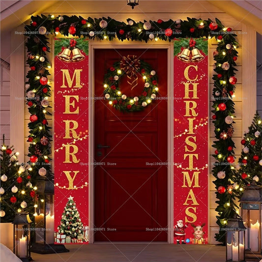 Christmas Door Banner -  Click Save